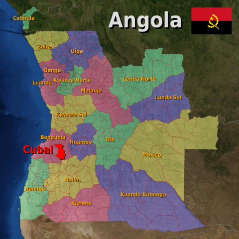 Carta de Angola